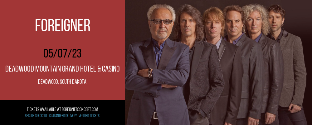Foreigner at Foreigner Concerts tickets Foreigner at Foreigner Concerts