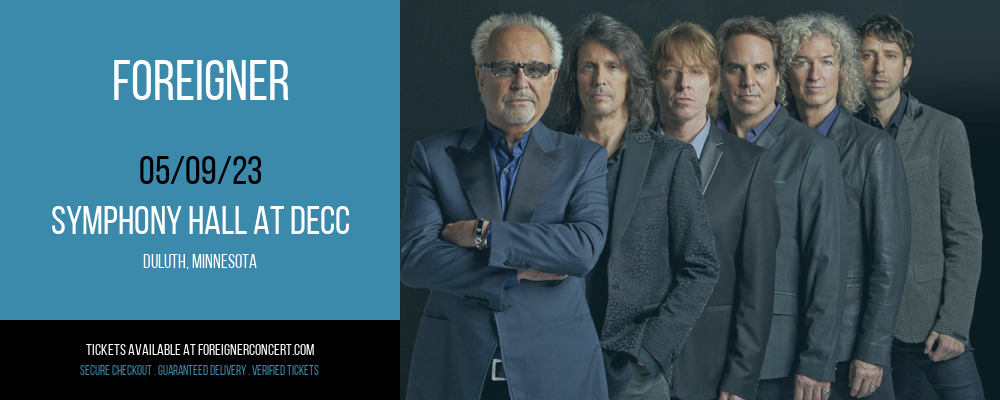 Foreigner at Foreigner Concerts tickets Foreigner at Foreigner Concerts