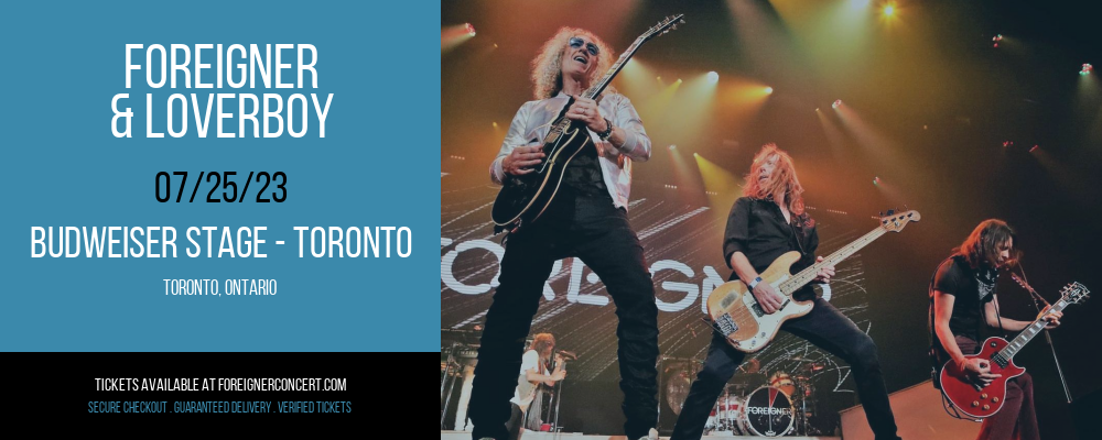 Foreigner & Loverboy at Foreigner Concerts tickets Foreigner & Loverboy at Foreigner Concerts