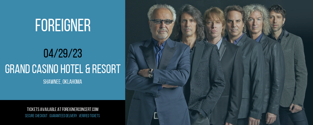 Foreigner at Foreigner Concerts tickets Foreigner at Foreigner Concerts