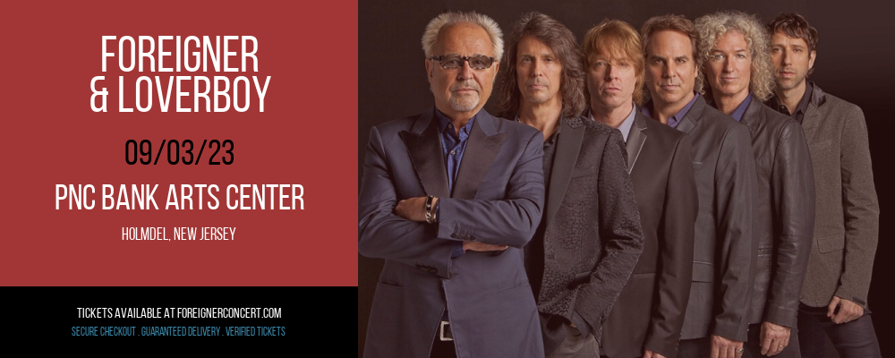 Foreigner & Loverboy at Foreigner Concerts tickets Foreigner & Loverboy at Foreigner Concerts
