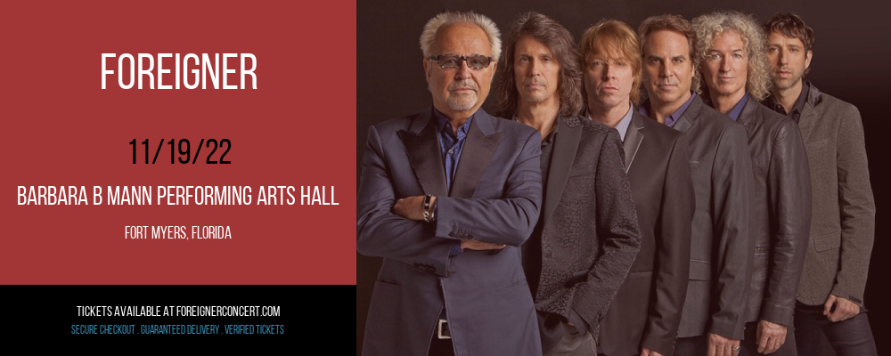 Foreigner at Foreigner Concerts tickets Foreigner at Foreigner Concerts