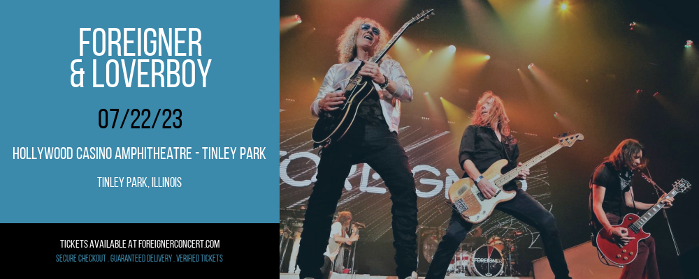 Foreigner & Loverboy at Foreigner Concerts tickets Foreigner & Loverboy at Foreigner Concerts