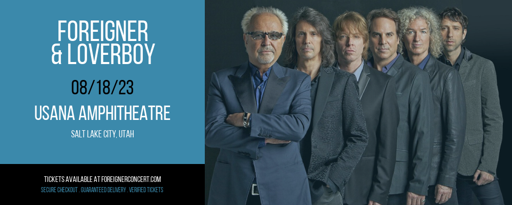 Foreigner & Loverboy at Foreigner Concerts tickets Foreigner & Loverboy at Foreigner Concerts