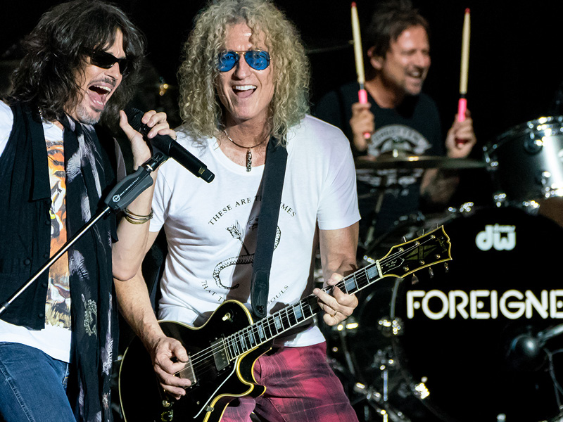 Foreigner at Coffee Butler Amphitheater