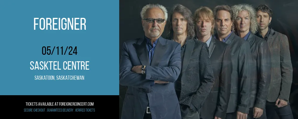 Foreigner at SaskTel Centre at SaskTel Centre