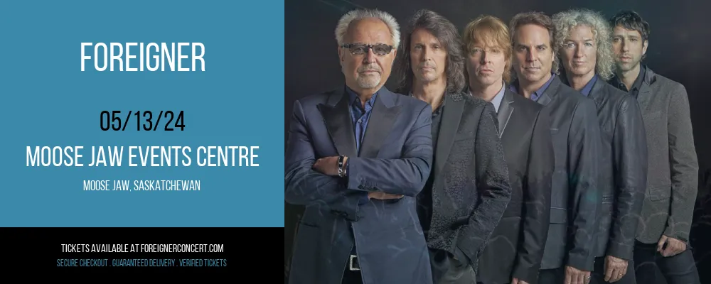 Foreigner at Moose Jaw Events Centre at Moose Jaw Events Centre